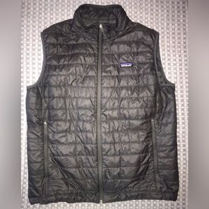 Patagonia Nano Puff Vest XL Charcoal Gray